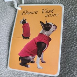 Gooby fleece dog vest size XL
